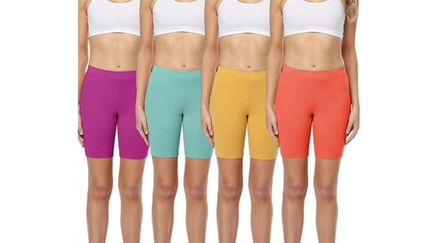 Anti-chafe bike shorts underwear